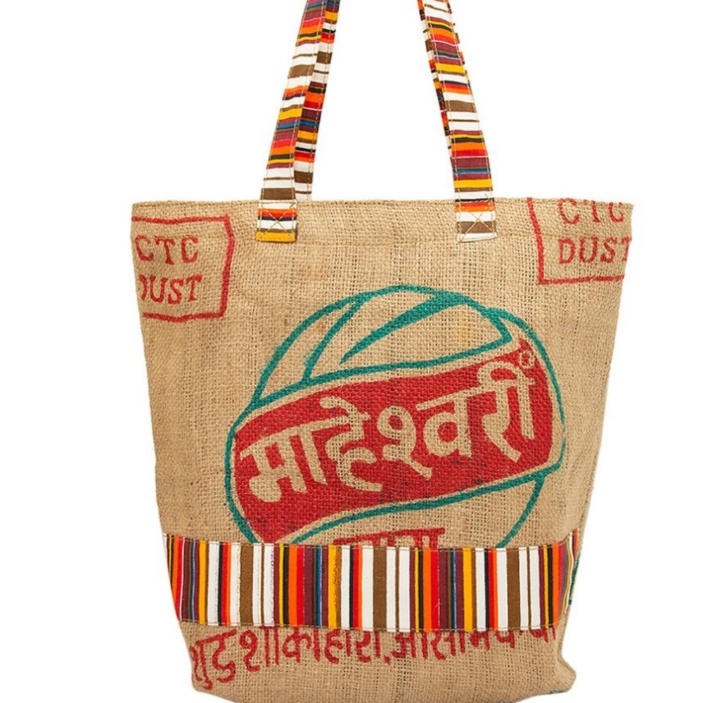 Vintage addiction tote